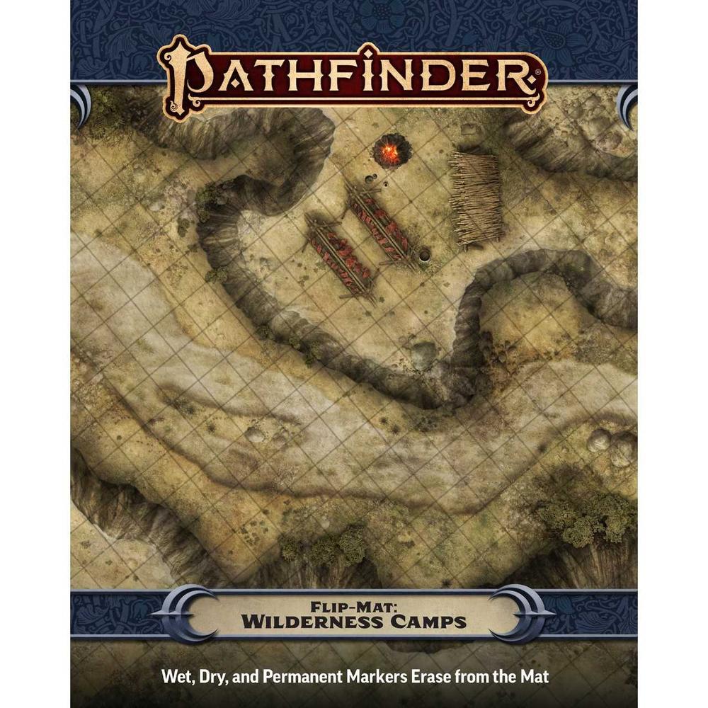 Pathfinder Flip-Mat: Wilderness Camps