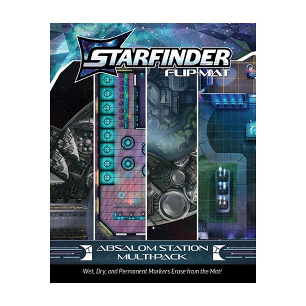 Starfinder Flip-Mat: Absalom Station Multi-Pack