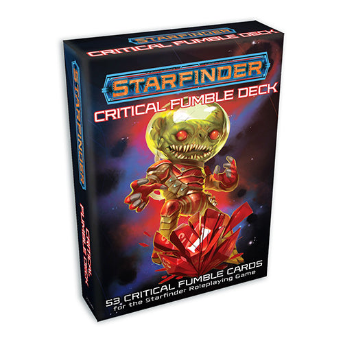 Starfinder Critical Fumble Deck