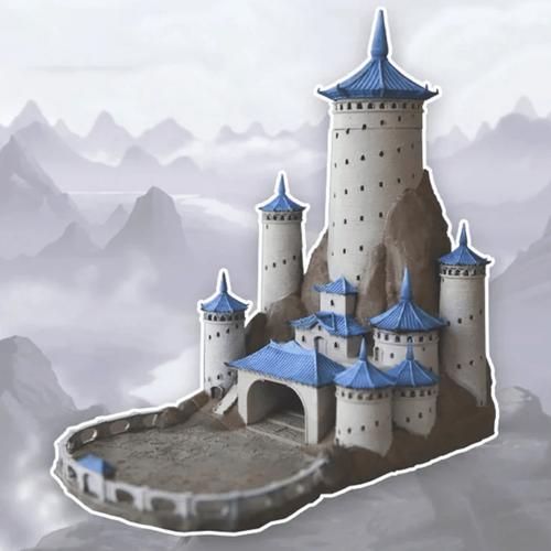 Avatar: Journey of Aang - Southern Air Temple - Painted Dice Tower