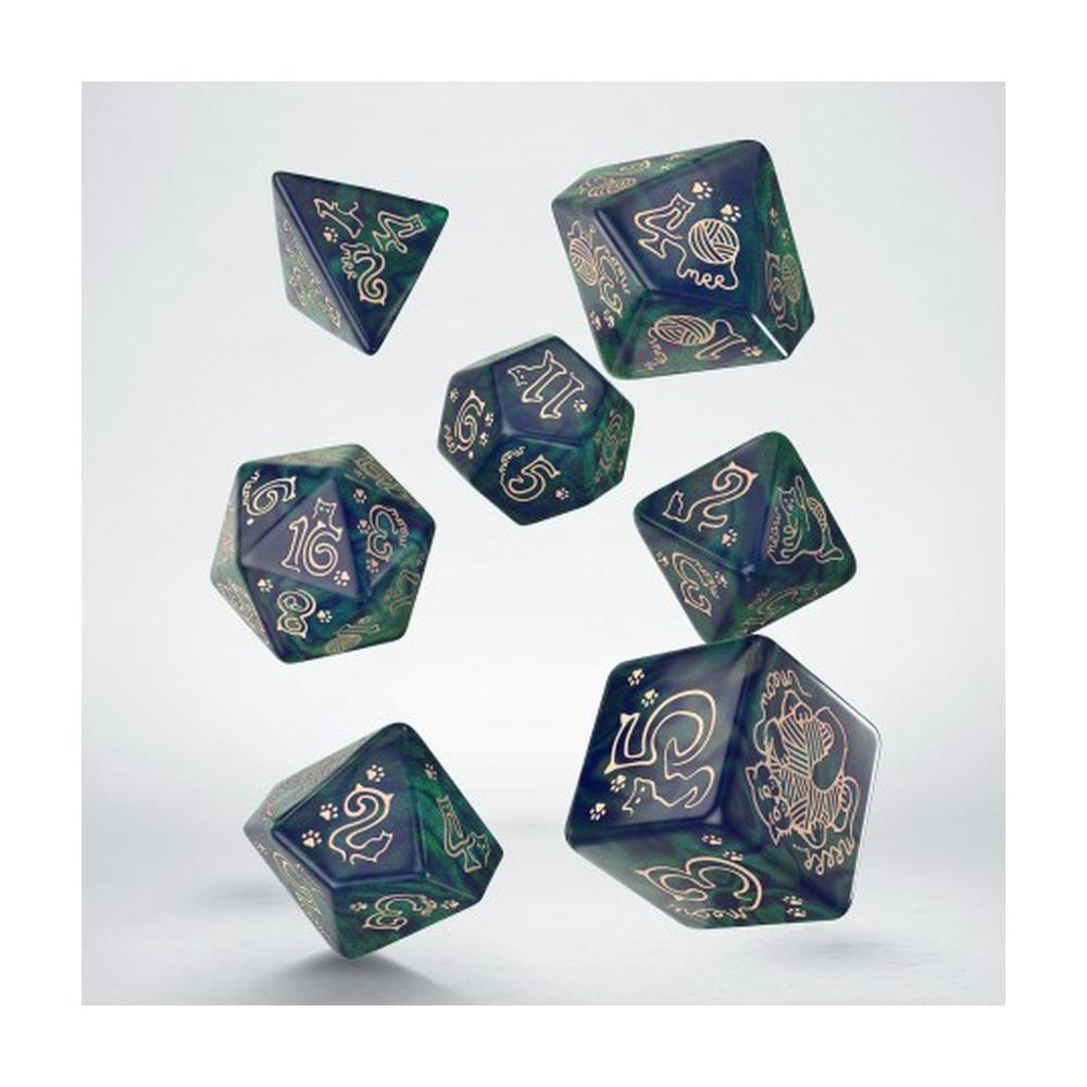 Jumbo Cats Dice Set Whiskers