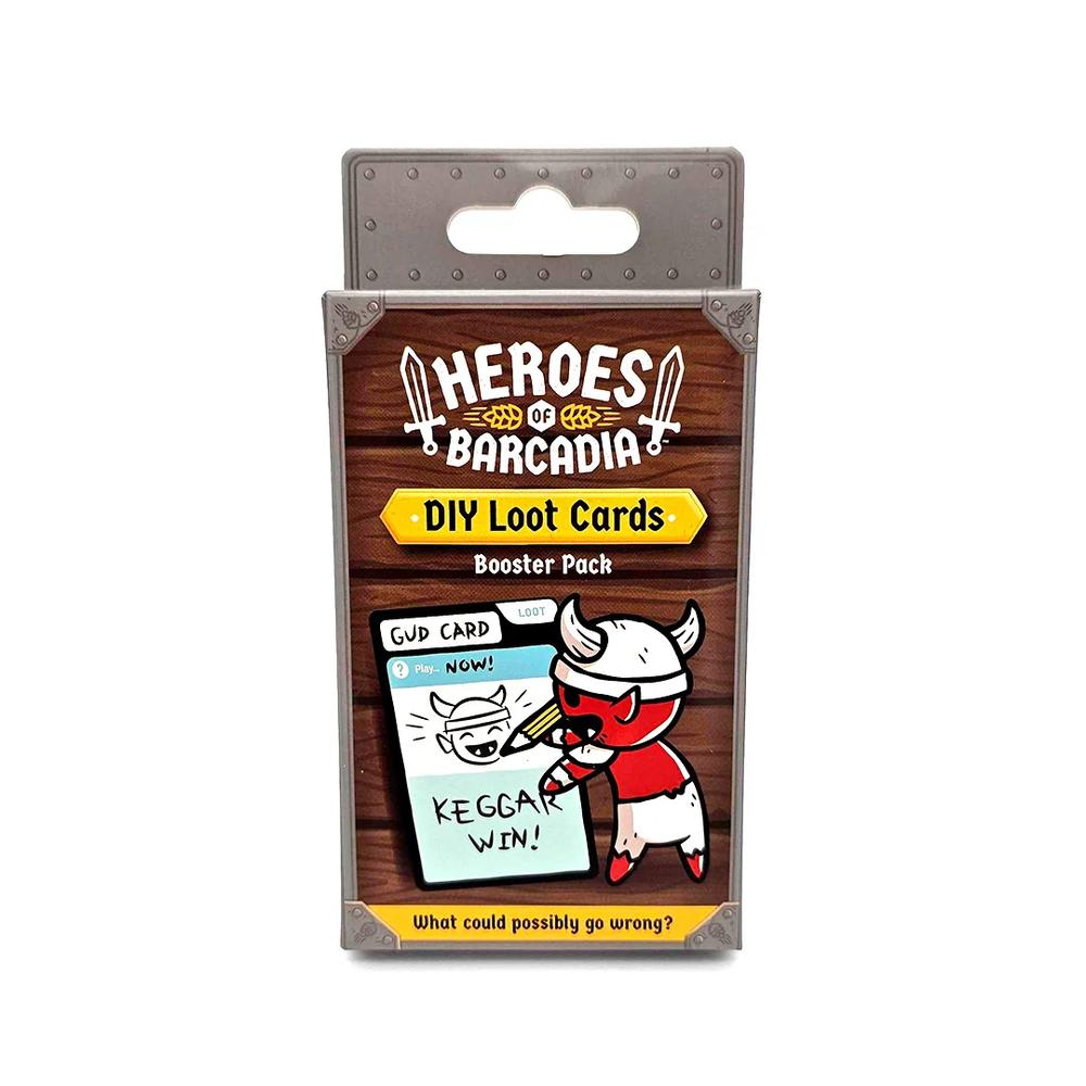 Heroes of Barcadia DIY Loot Cards Booster