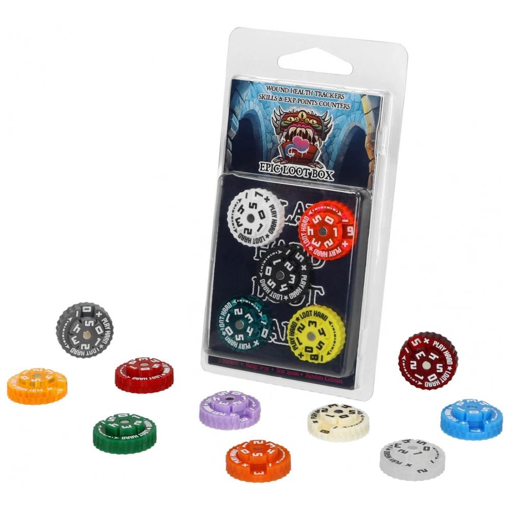 Epic Loot Box: Tracker 25mm, 0-59 Random Colours 5 Pack