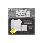 Dry Erase Dungeon Tiles: White Square Mixed Pack (16x5" 5x10")