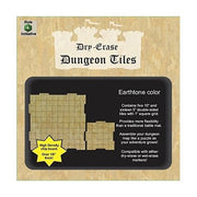 Dry Erase Dungeon Tiles: Earthstone Square Mixed Pack (16x5" 5x10")