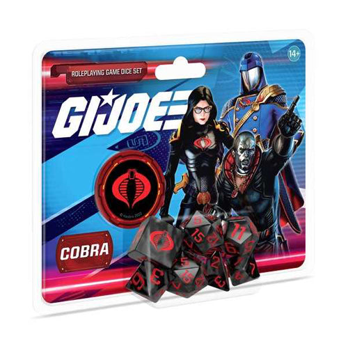 G.I. JOE Roleplaying Game Cobra Dice Set