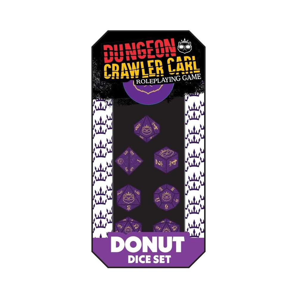 Dungeon Crawler Carl RPG: Princess Donut's Enchanted Crown of the Sepsis Whore Dice Set