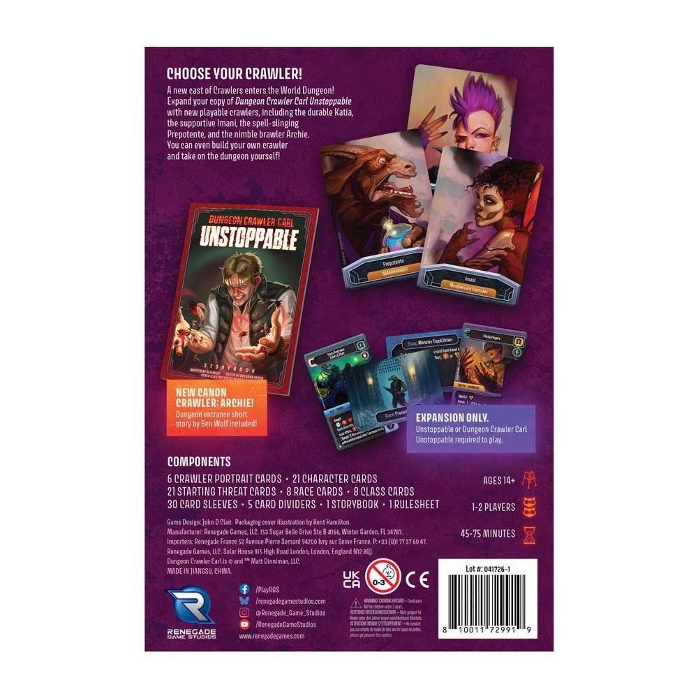 Dungeon Crawler Carl Unstoppable: Crawler Chaos Expansion