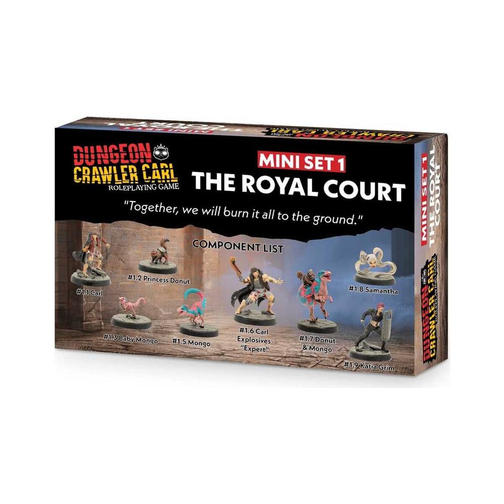 Dungeon Crawler Carl RPG: Miniatures Set 1: The Royal Court