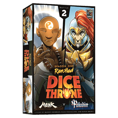 Dice Throne Season One ReRolled 2: Monk vs. Paladin