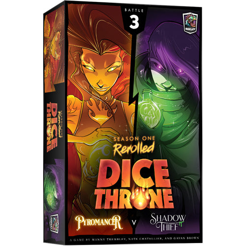 Dice Throne Season One ReRolled: Pyromancer vs Shadow Thief