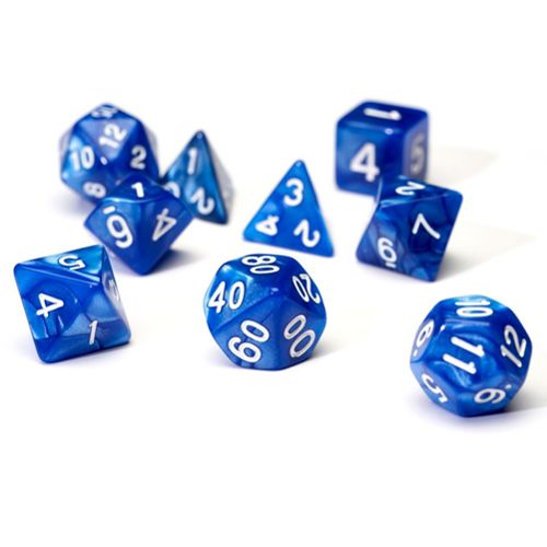 Pearl Blue Poly Set