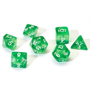 Translucent Green Poly Set