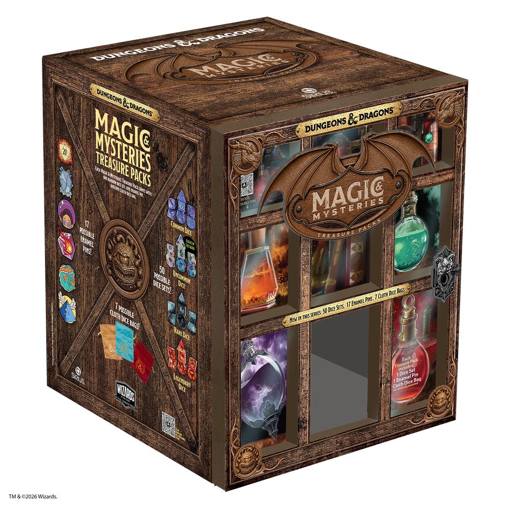 Dungeons & Dragon: Magic and Mysteries Treasure Pack With Refillable Display_3