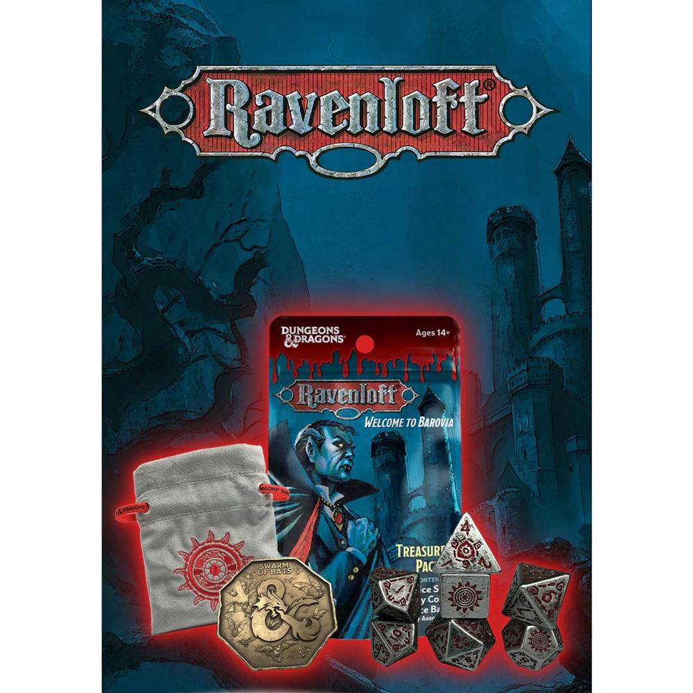 Dungeon & Dragon Ravenloft: Castle Ravenloft Treasure Packs | Zatu