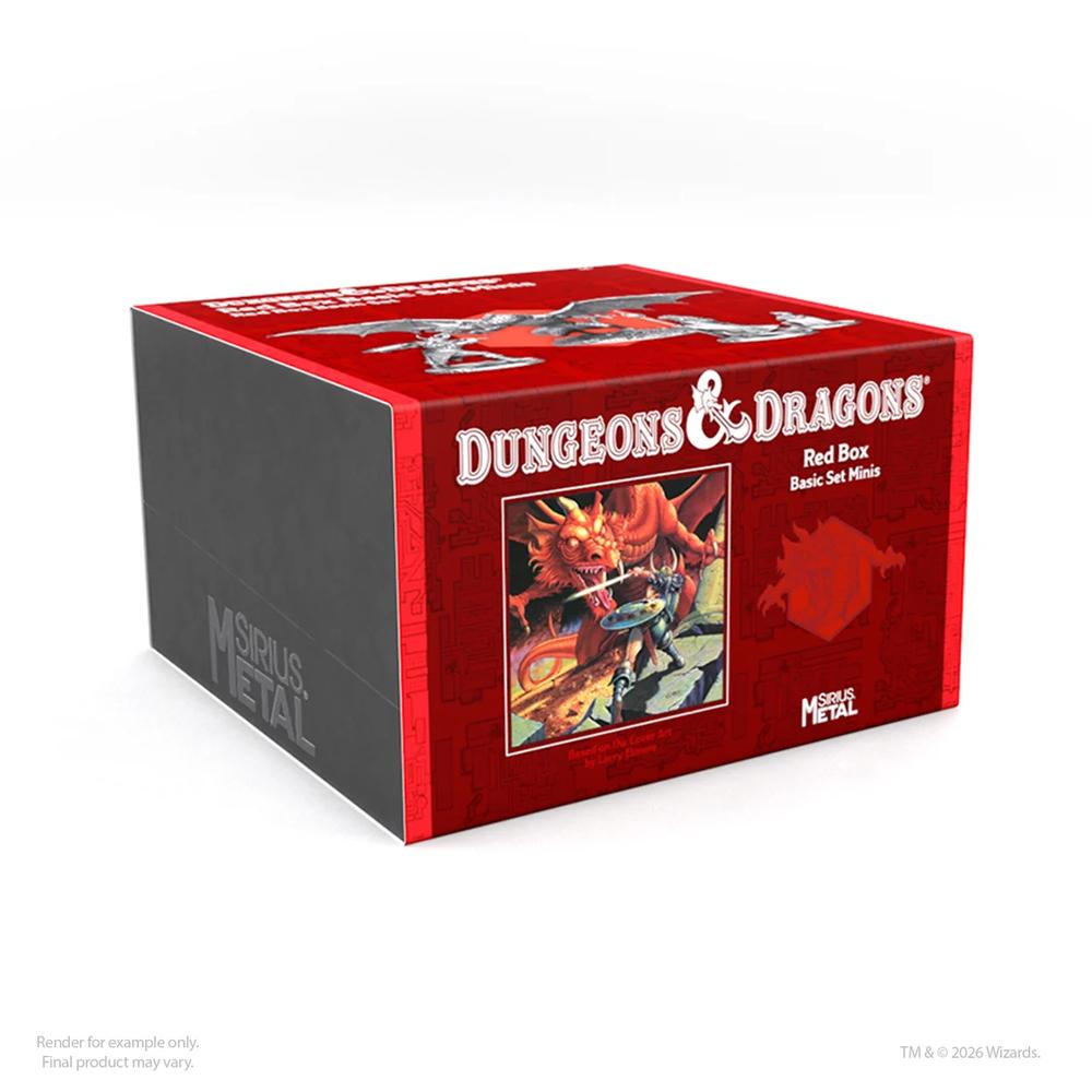 Dungeons & Dragons: Metal Miniatures - 1983 Red Box Basic Set