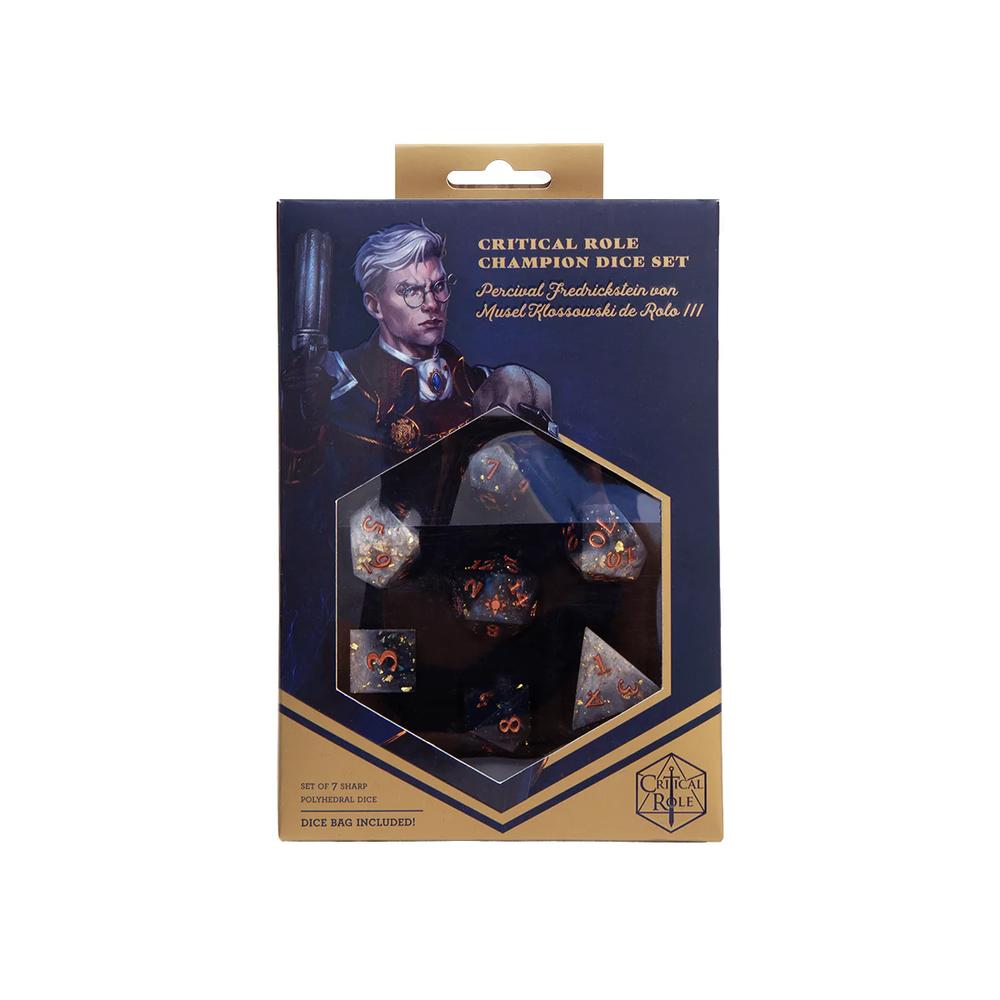 Critical Role: Vox Machina Adventure Dice - Percival de Rolo
