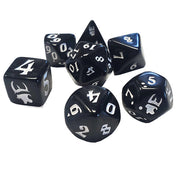 Munchkin Polyhedral Dice Set Black/White