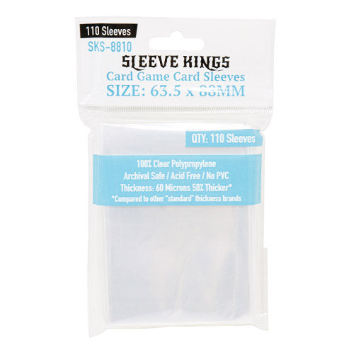 110 x Standard Card Sleeves (63.5mm x 88mm)