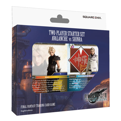 Final Fantasy TCG: Two Player Starter Set - Avalanche VS Shinra
