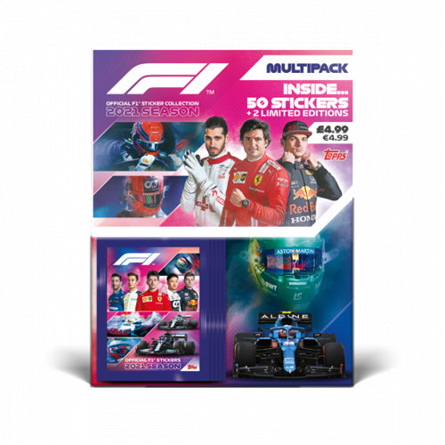 F1 Official 2021 Season Sticker Multipack