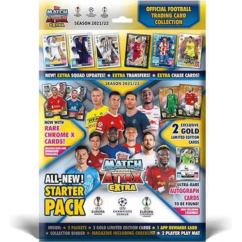 Topps Match Attax Extra Starter Packs 21/22