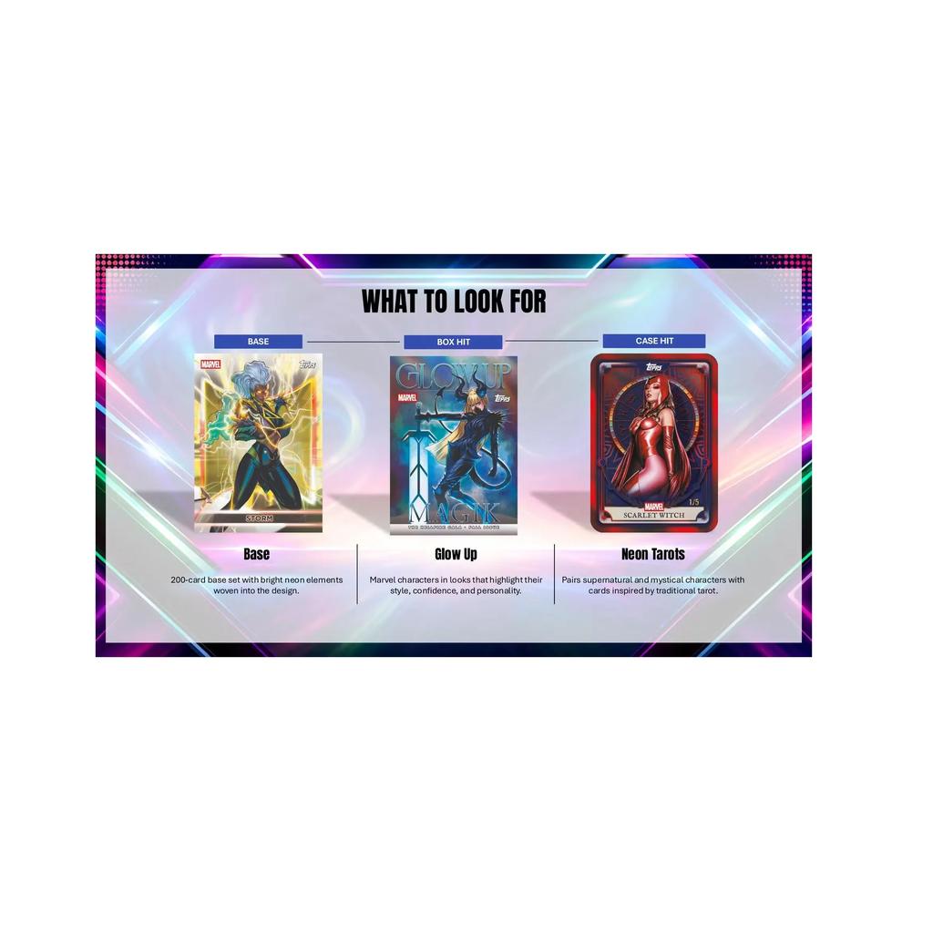 Topps Marvel 2026 Neon Mega Box_1