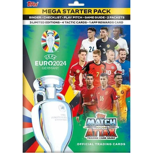 Official Euro Match Attax 2024 Starter Pack