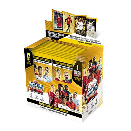 UCL Match Attax 2024/25 - Full Booster Box (24 Card Packets)