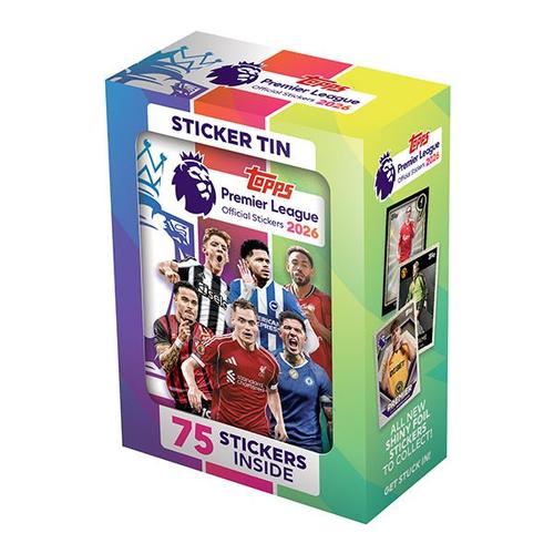 Topps Premier League 2026 Stickers Mini Tin