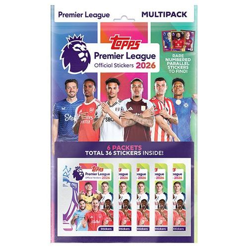 Topps Premier League 2026 Stickers Multipack