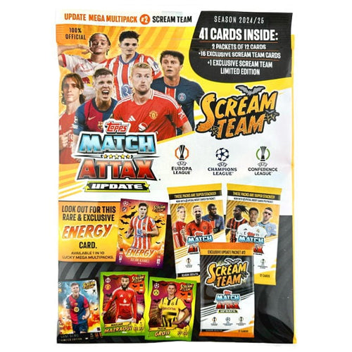 UCC Match Attax 2025/26 Multipack #1 Scream Team