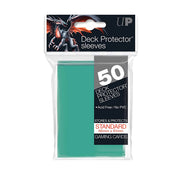 Standard Deck Protectors (50ct) - Aqua
