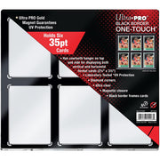 Ultra PRO - 35PT 6-Card UV ONE-TOUCH Magnetic Holder - Black Border