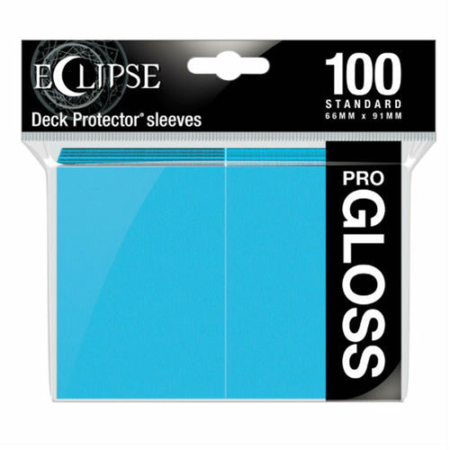 Ultra PRO - Eclipse PRO Gloss Standard Sleeves (100) - Sky Blue