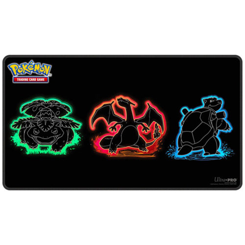 Pokemon Neon Kanto Foil Playmat