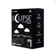 Eclipse Matte Standard Deck Protector Sleeves: Arctic White (105ct)