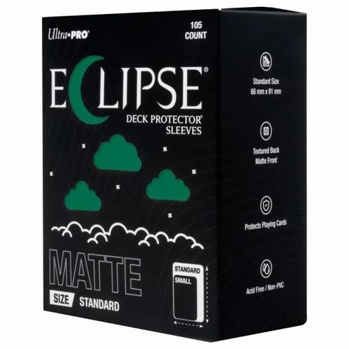 Eclipse Matte Standard Deck Protector Sleeves: Forest Green (105ct)
