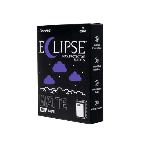 Eclipse Matte Small Deck Protector Sleeves: Royal Purple (60ct)