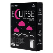 Eclipse Gloss Small Deck Protector Sleeves: Hot Pink (60ct)