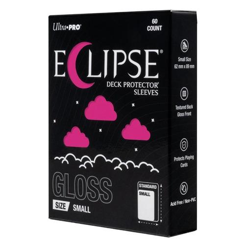 Eclipse Gloss Small Deck Protector Sleeves: Hot Pink (60ct)