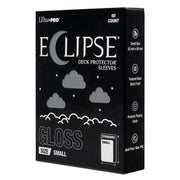 Eclipse Gloss Small Deck Protector Sleeves: Smoke Grey (60ct)