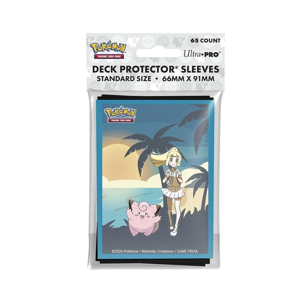 Pokemon: Lillie and Clefairy 65ct Deck Protectors Sleeves