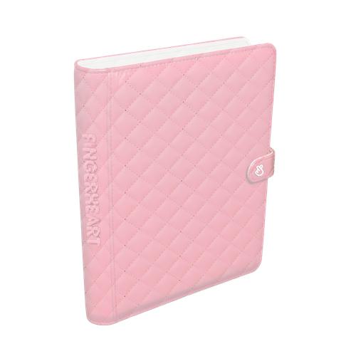Ultra Pro: Fingerheart Blush 4-Pocket Poploader Premium Snap Binder