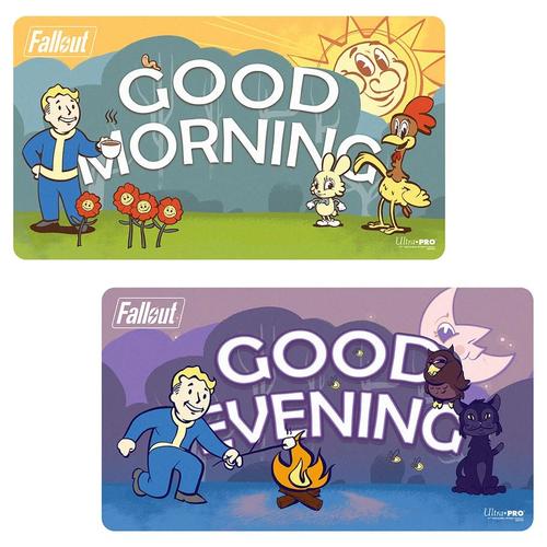 Fallout: Vault Boy - Good Morning/Good Evening Double-Sided Playmat
