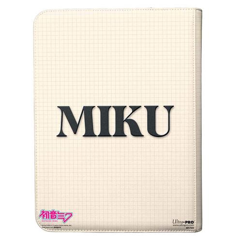 Ultra Pro: Hatsune Miku Retro Soundscapes - 9-Pocket Premium Zippered PRO Binder