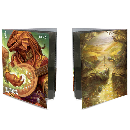 Ultra PRO - Dungeons & Dragons Class Folio with Stickers - Bard