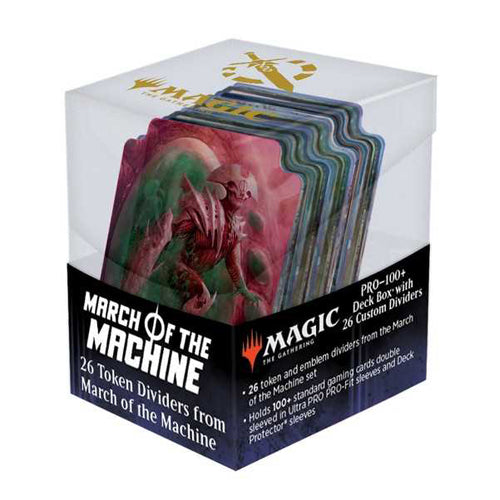 Ultra PRO - Magic: the Gathering - March Of The Machine Token Dividers with Deck Box