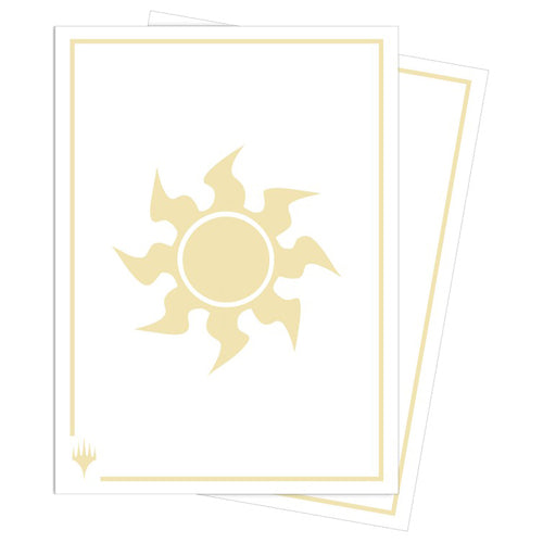 MTG: Mana 8 105ct Apex Deck Protector sleeves - Plains
