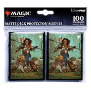 Magic The Gathering: Wilds of Eldraine 100ct Deck Protector Sleeves B